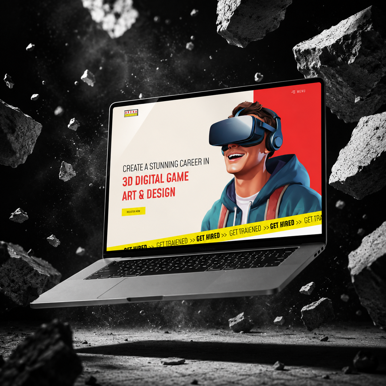 Arena Animation, Education Website project by GAP3