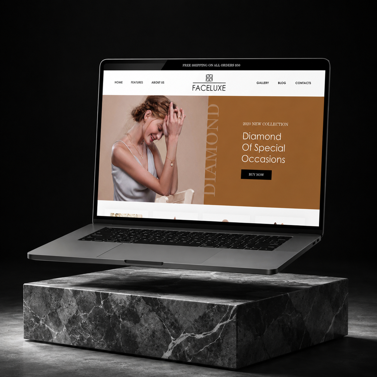 Faceluxe, E-commerce project by GAP3