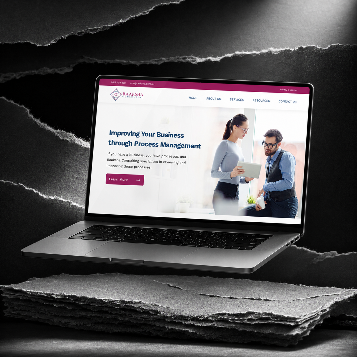 Raaksha, Web Platform project by GAP3
