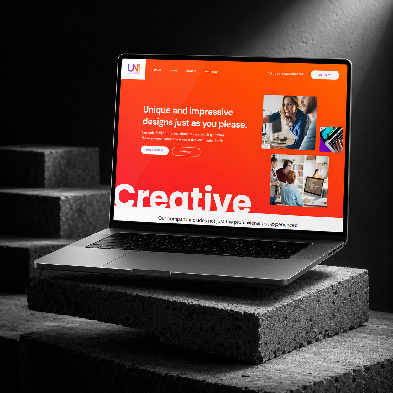 Uni Web Apps, Web Application project by GAP3